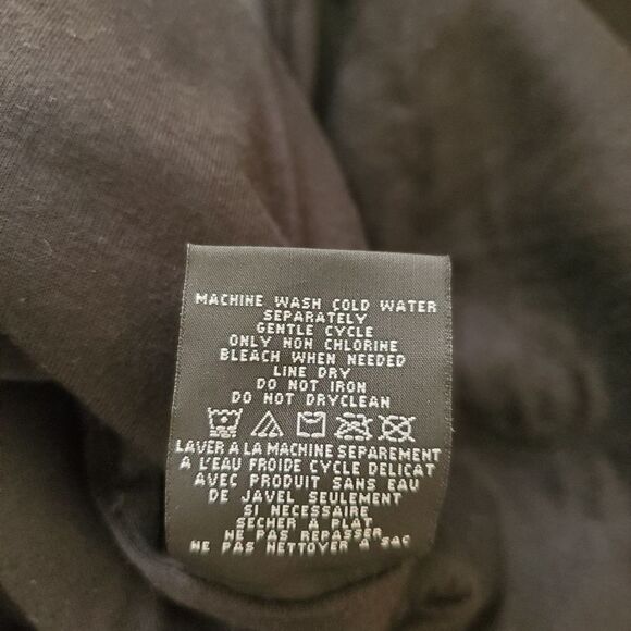 NEW! Steve Madden Shawl Collar Knit Long Coat - size Large in Black - Picture 15 of 15